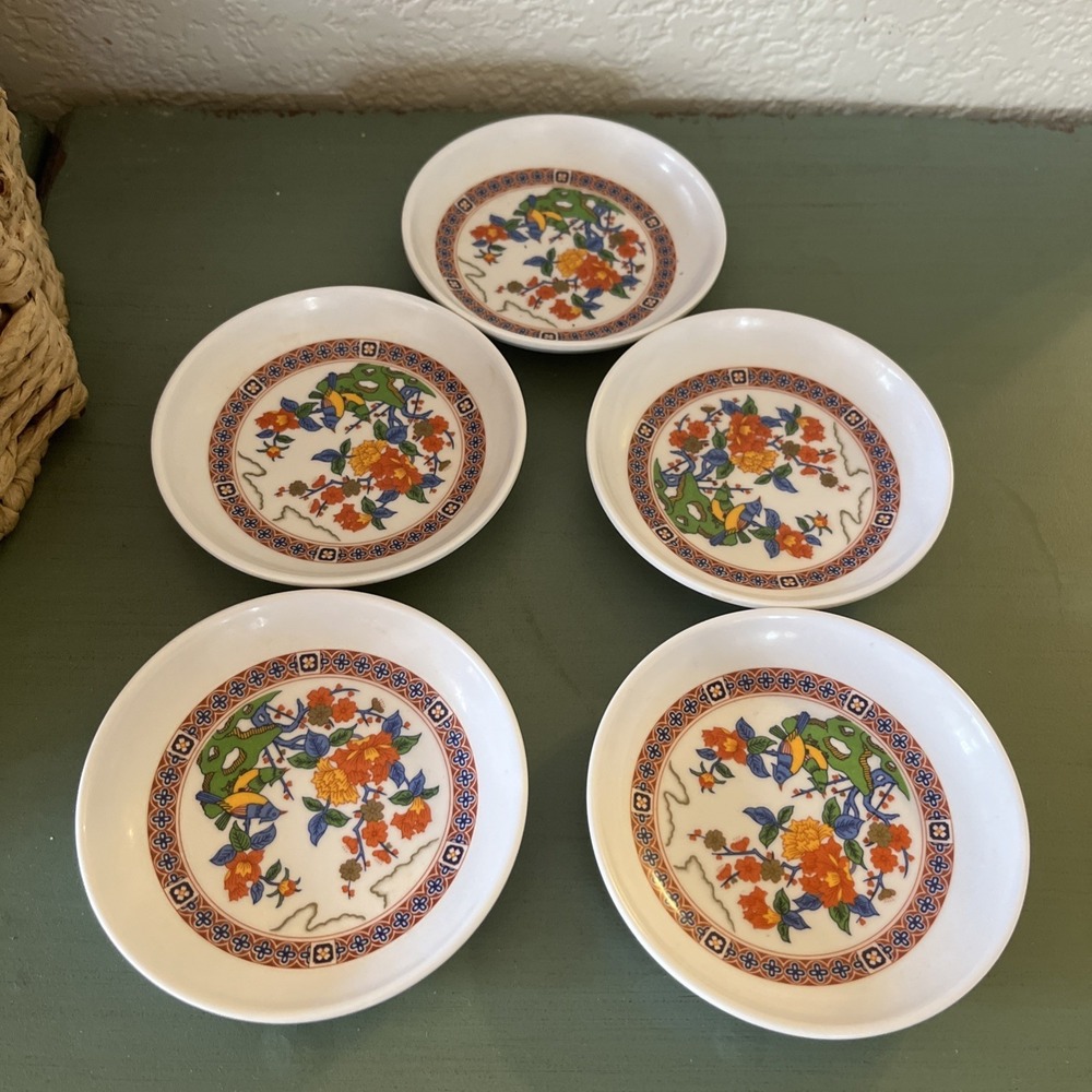 Tai-Hong‎ Melamine Ware  Sushi Dipping/Soy Sauce Condiment Bowl Set of 5